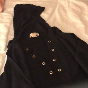 Michal Kors Nautical Sweater with Hood